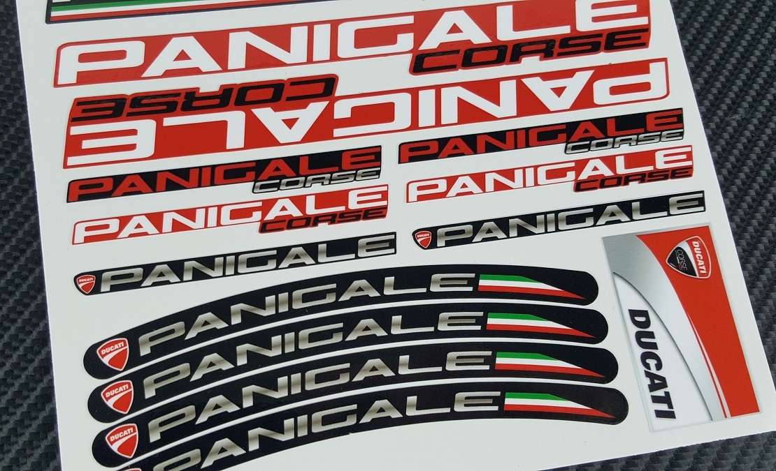 Set Decalcomania Moto Ducati Panigale R 899 949 1199 1299 49 Adesivi - Foto 13