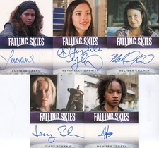 Women of Falling Skies Season 2 Premium Pack Autograph Card Lot 5 Cards