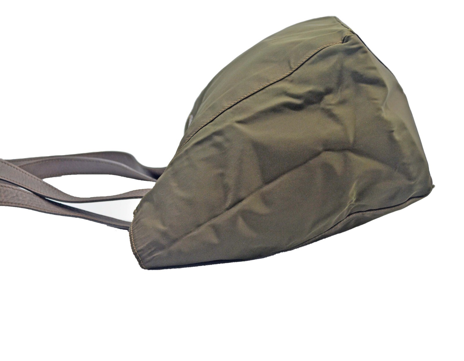 Borsa a tracolla YSL Yves Saint Laurent verde oliva borsa a mano tote borsa usata Italia