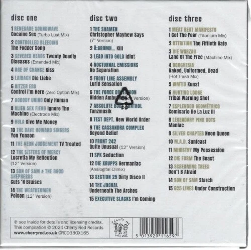 Control I'M Here-Industrial Dancefloor 1983-1990 - Various - Digipack - 3 CD - N - Bild 2 von 2