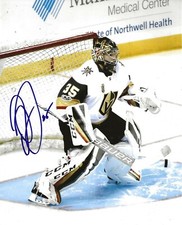 Oscar Dansk signed Las Vegas Golden Knights 8x10 photo autographed 4