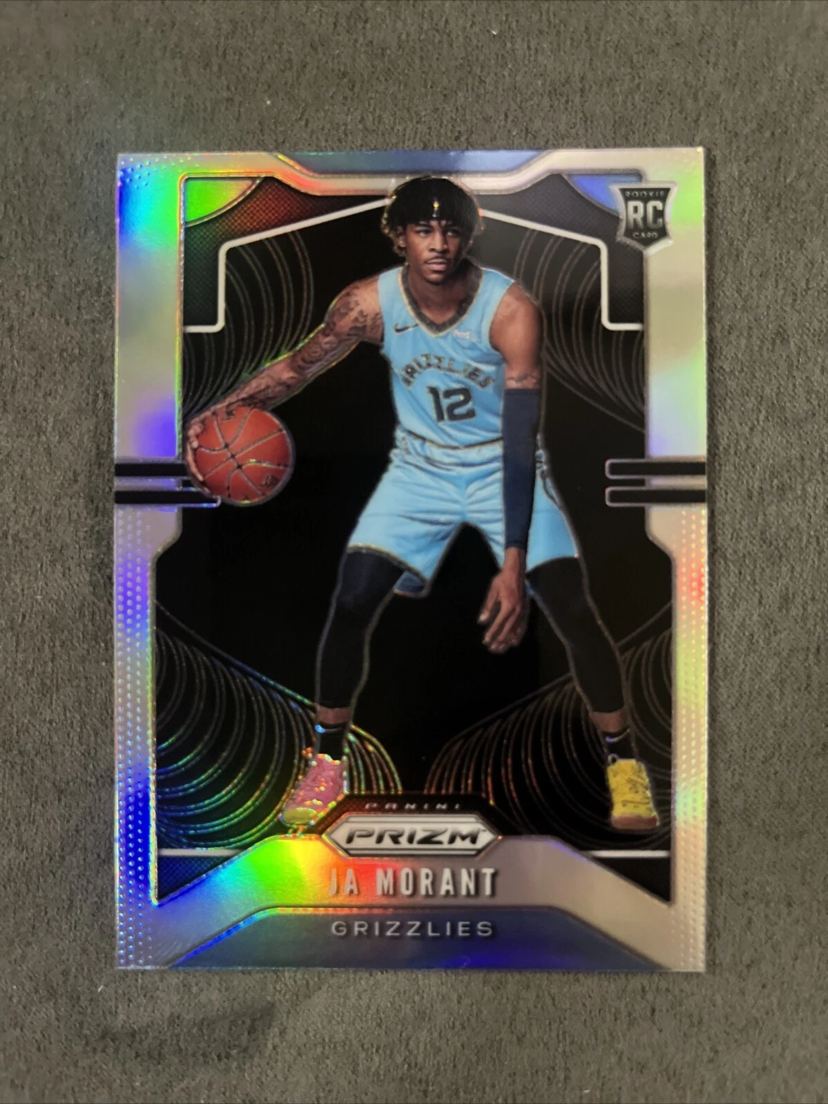 2019-20 Panini Prizm - Rookie Ja Morant #249 Silver Prizm (RC)