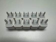(10 Pack) Genuine OEM Apple 5W USB Wall Charger Power Adapter For iPhone iPad