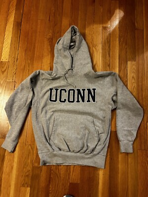 Uconn Huskies University Of Connecticut Hoodie Sweatshirt Size
