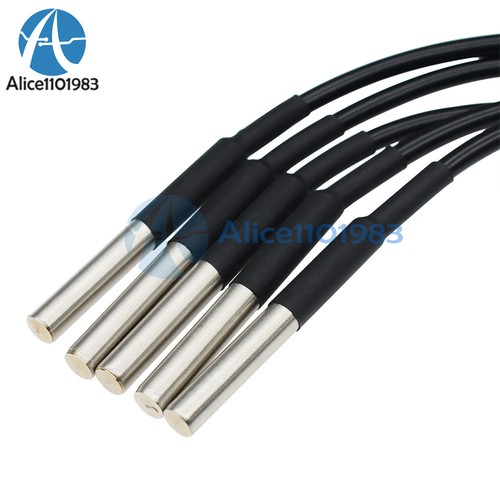 1Pcs Waterproof Digital Thermal Probe or Sensor DS18B20 Length：1M - Picture 5 of 7