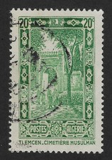Algeria 1936-41 20c Sidi Bon Medine Cemetery at Tlemcen Used (BX3)