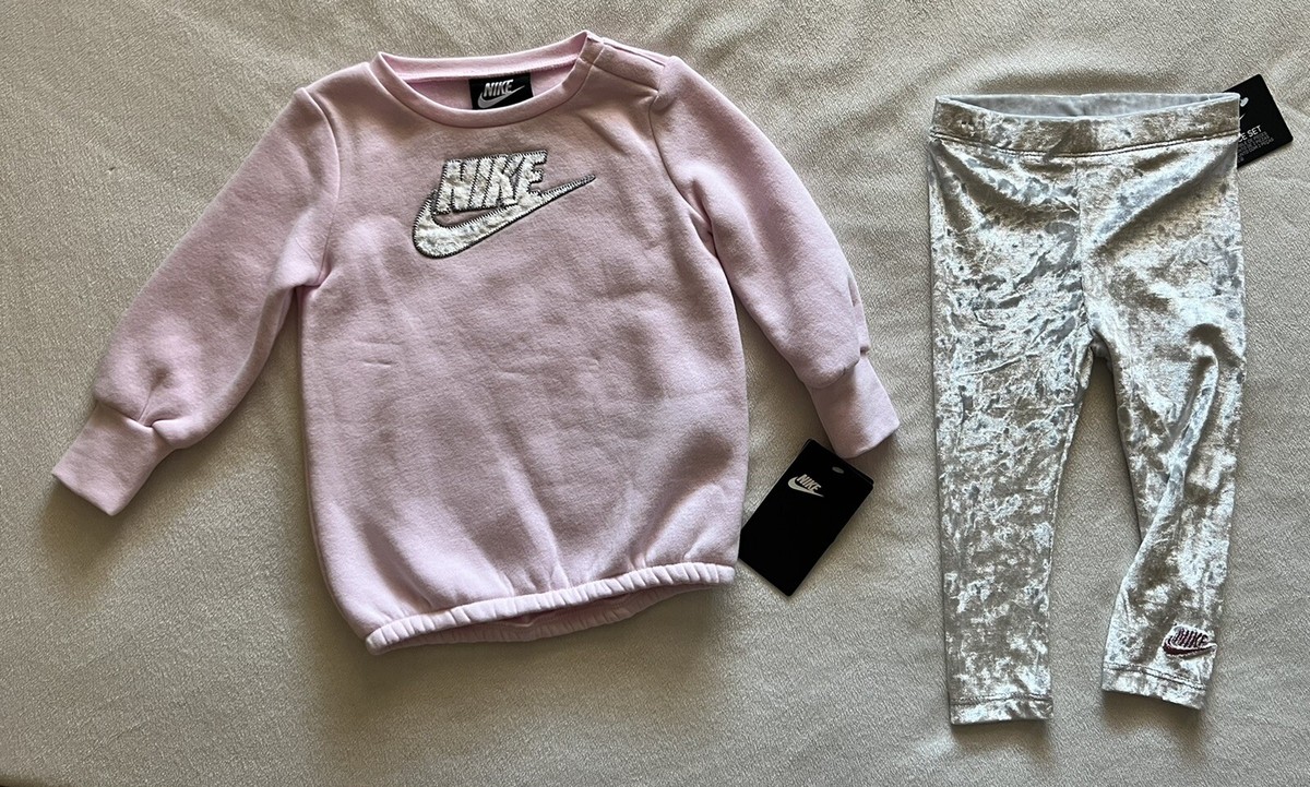 infant nike leggings set
