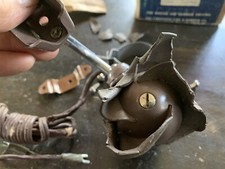 Vintage Firestone RUBBER BLADE FAN Column Dash  GM Chevy Hot Rat Rod Lowrider 4”