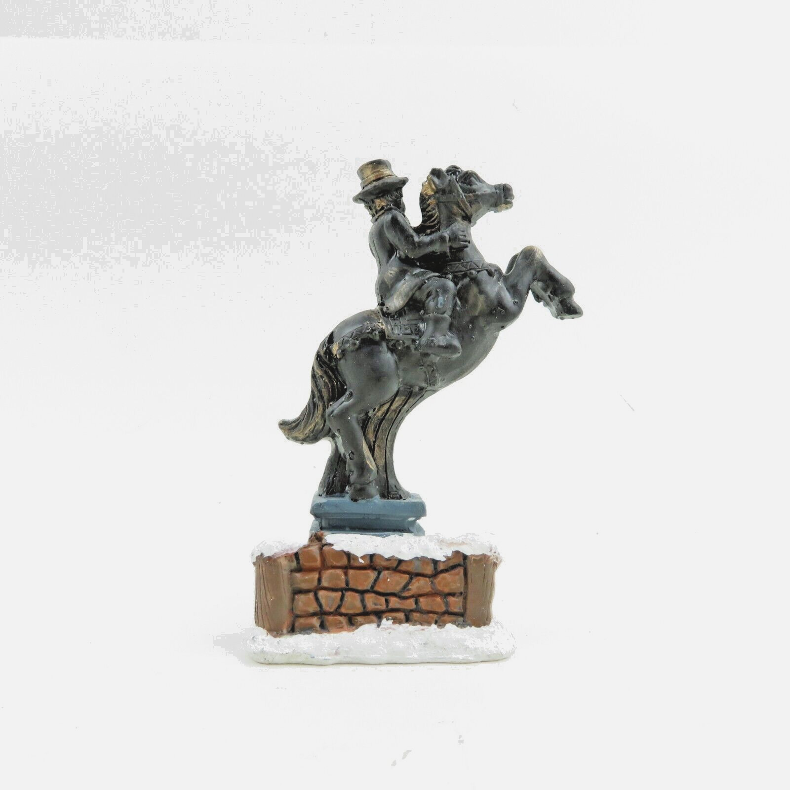 Holiday Time Christmas Village Accessory Collectible - TOWN SQUARE STATUE - NIP