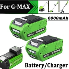1/2PC For Greenworks 40V Lithium G-MAX Battery/Charger 29462 29482 29252 29472