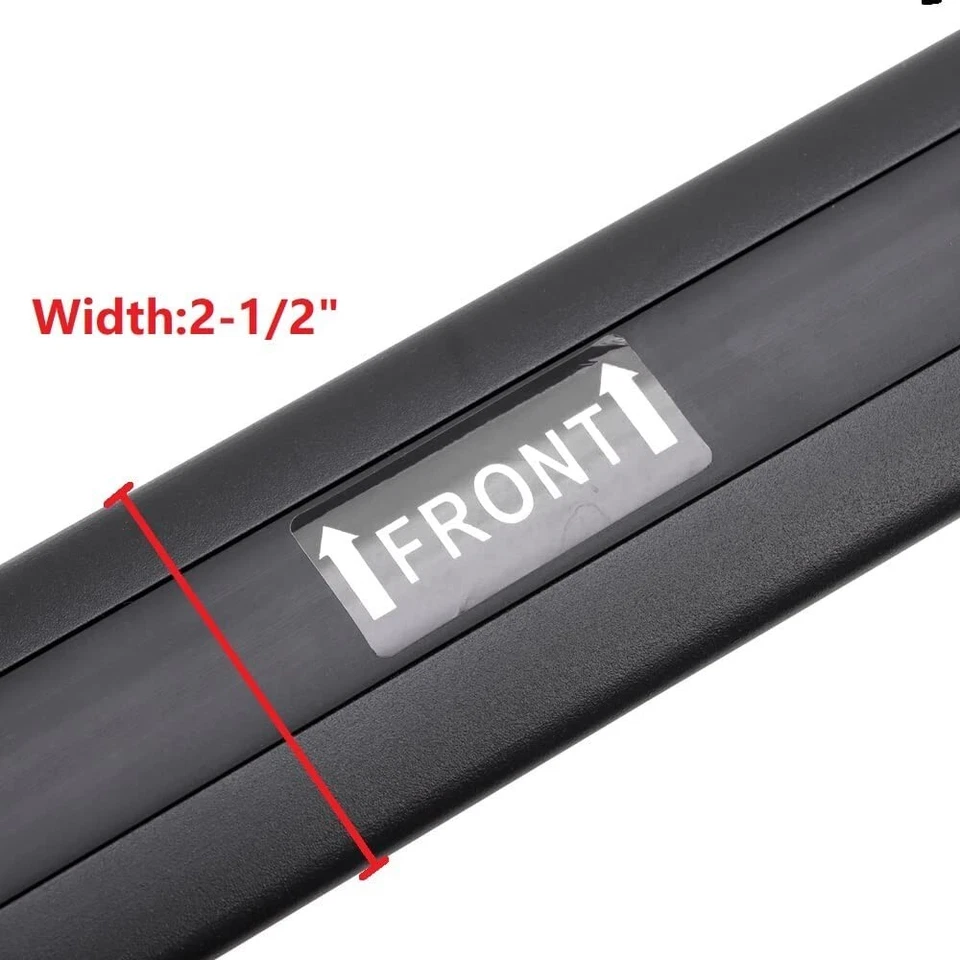 Portaequipajes 2P negro para Jeep Compass 2017-2025 barras transversales portaequipajes Foto 4 de 4