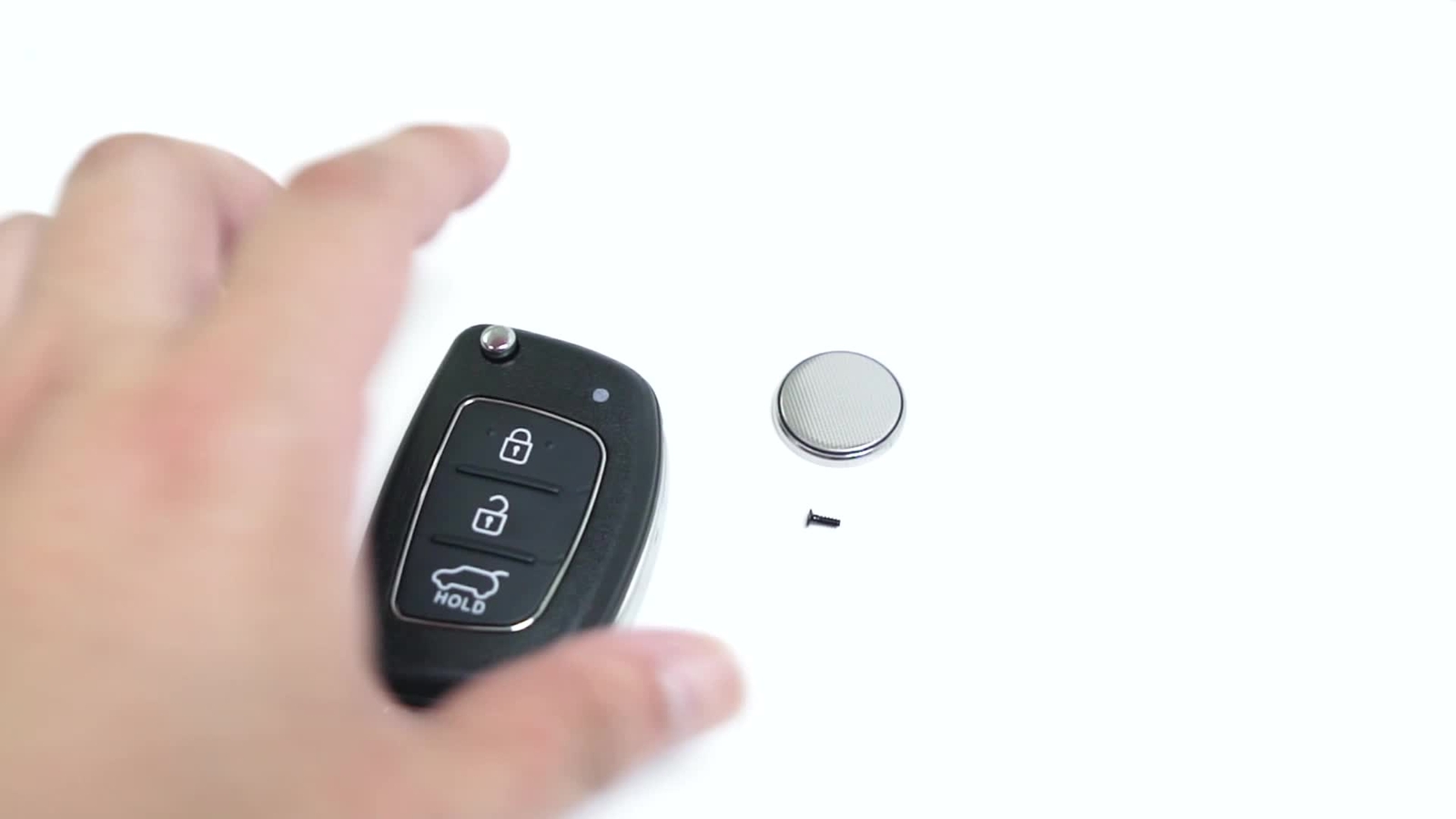 For Hyundai I10 I20 I40 IX35 Tucson 3 Button Flip Remote Key Case Cover
