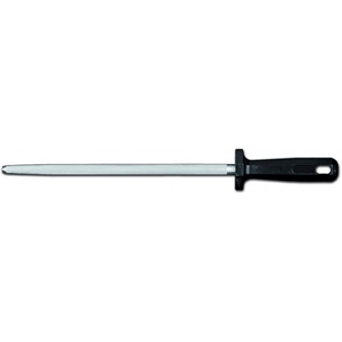 Sanelli Ambrogio Supra Acciaino Affilacoltelli Tondo Cromizzato Manico Ergonomic