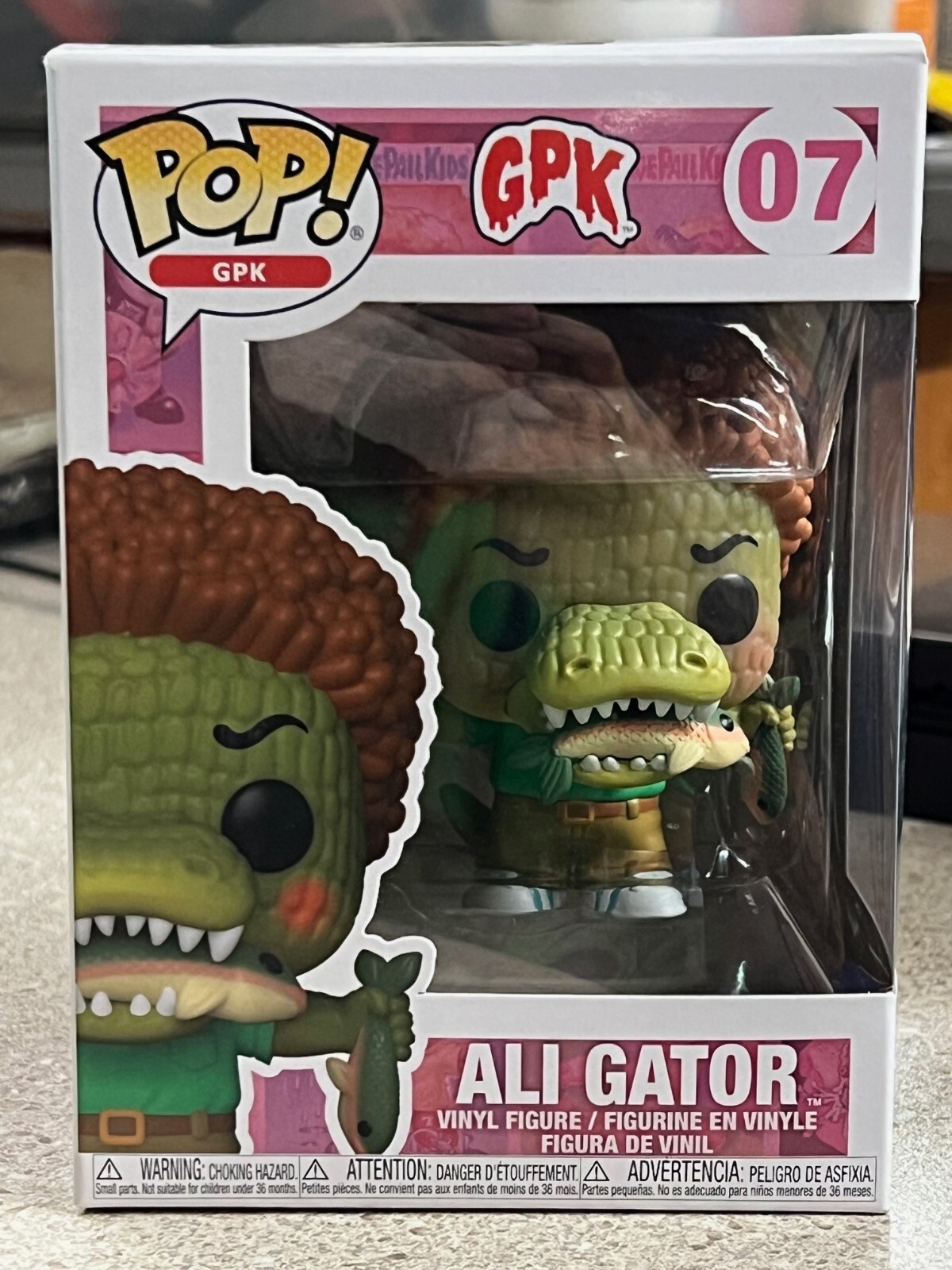 Funko Pop! Gpk Garbage Pail Kids Ali Gator #07 Vinyl Figure