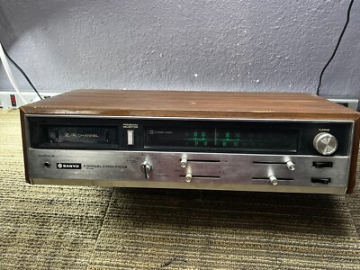Sanyo 4 Channel DXL-5485 Stereo System For Parts or Repair 77365