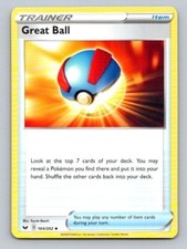 2020 Pokemon Card Sword & Shield Great Ball 164/202