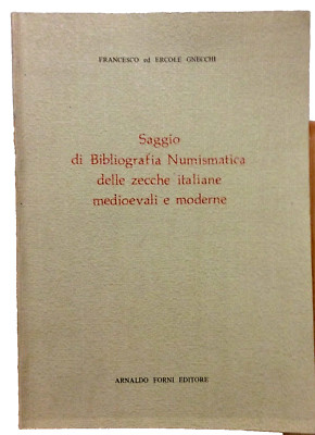Essay über numismatische Bibliographie mittelalterlicher und moderner italienischer Münzen. 