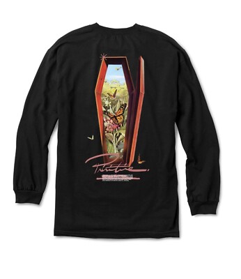 Primitive Apparel ''Vessel'' Long Sleeve Tee (Black) Graphic T-Shirt NWT LARGE