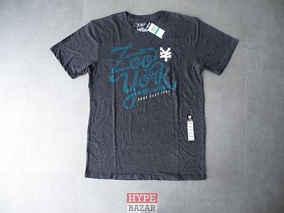 ZOO YORK TRUE EAST T-SHIRT NEU CHARCOAL ZOO YORK SKATEBOARDING