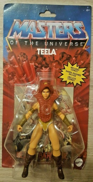 BeschäDigte Karte # Motu Origins Teela 2020 Mattel Masters Of The Universe GNN91-image