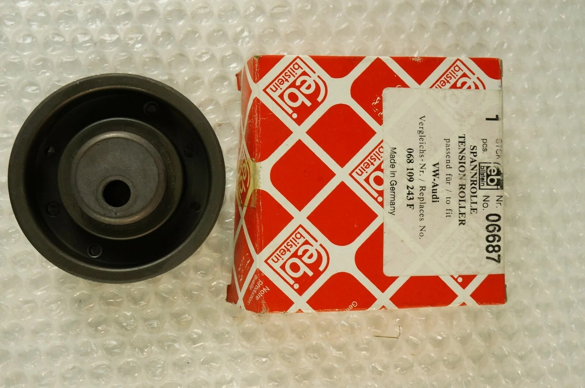Spannrolle VW Audi 068109243 F Febi Bilstein 06687 M-2536 | eBay