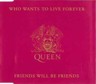 QUEEN - Who Wants To Live Forever/Friends Will Be Friends - CD - Free Ship!