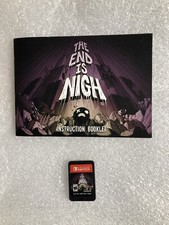 The End Is Nigh (Nintendo Switch, 2017) Tested Works & Manaul