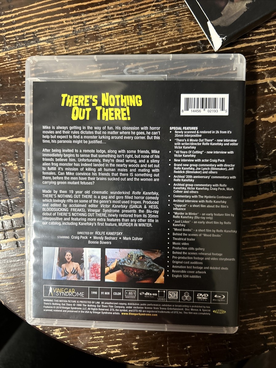 There's Nothing Out There (Blu-ray, 1990) 814456021935| eBay