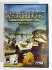 Full Spectrum Warrior Ten Hammers PC CD-ROM Windows XP Sealed THQ Strategy 2006