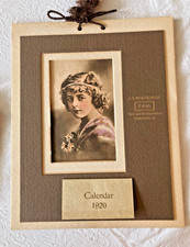 Vintage Art Deco 1920 J.B. Montgomery Coal Advertising Calendar Harrisburg, PA