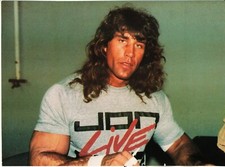 WCCW WORLD CLASS CHAMPIONSHIP WRESTLING MAGAZINE PINUP #5 (1989) KERRY VON ERICH