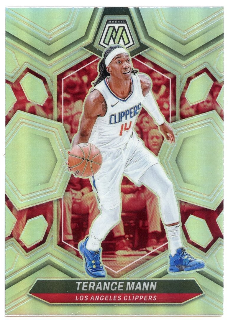 2023-24 Panini Mosaic Basketball Terrance Mann Silver Prizm