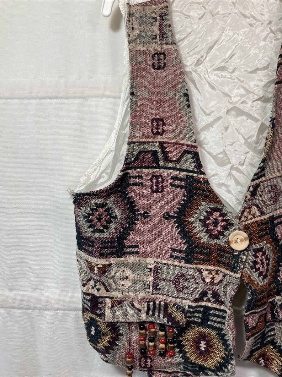 Gilet tapisserie sud-ouest NEUF OLD STOCK des années 1980