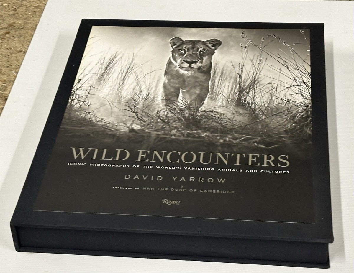 Rare David Yarrow, Wild Encounters Deluxe Edition Numbered 241/500