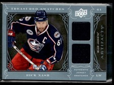 2009-10 Upper Deck Artifacts Treasured Swatches Rick Nash /199 #TS-RN