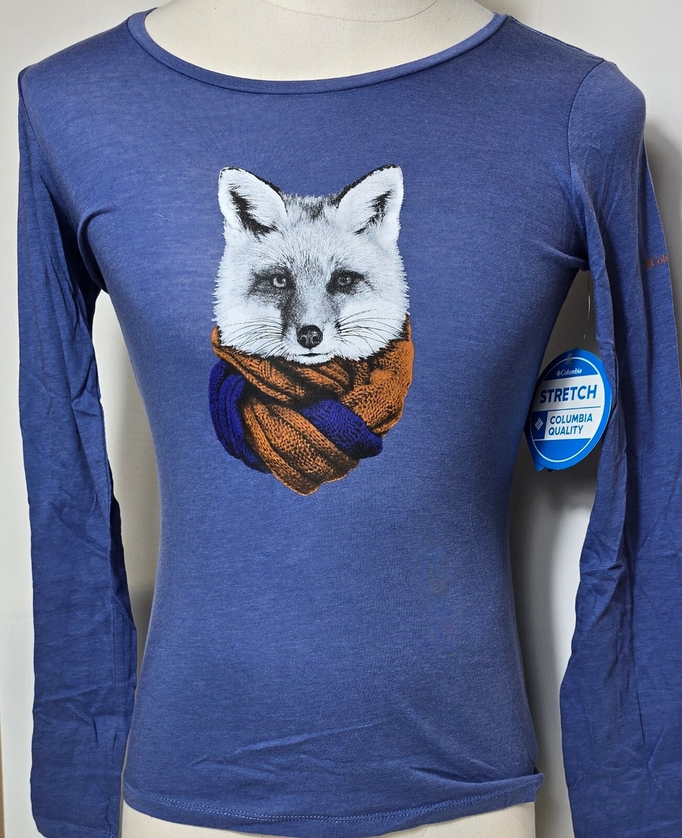 Columbia Little Foxy Long-Sleeve T-Shirt – Blue Fox Women's