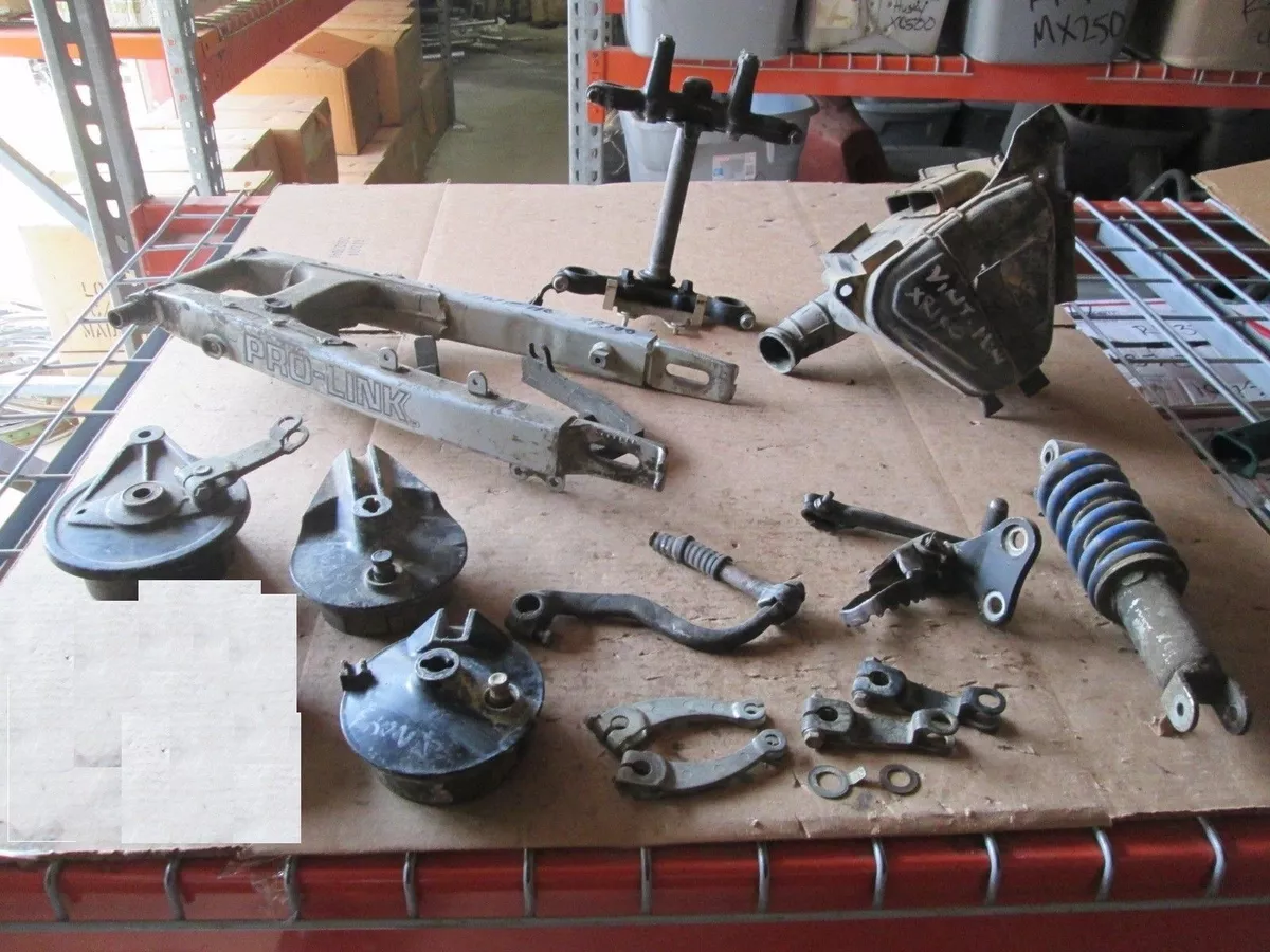Vintage Honda XR100 Pro Link Swing Arm Mono Shock Air Cleaner Box Etc Parts Lot