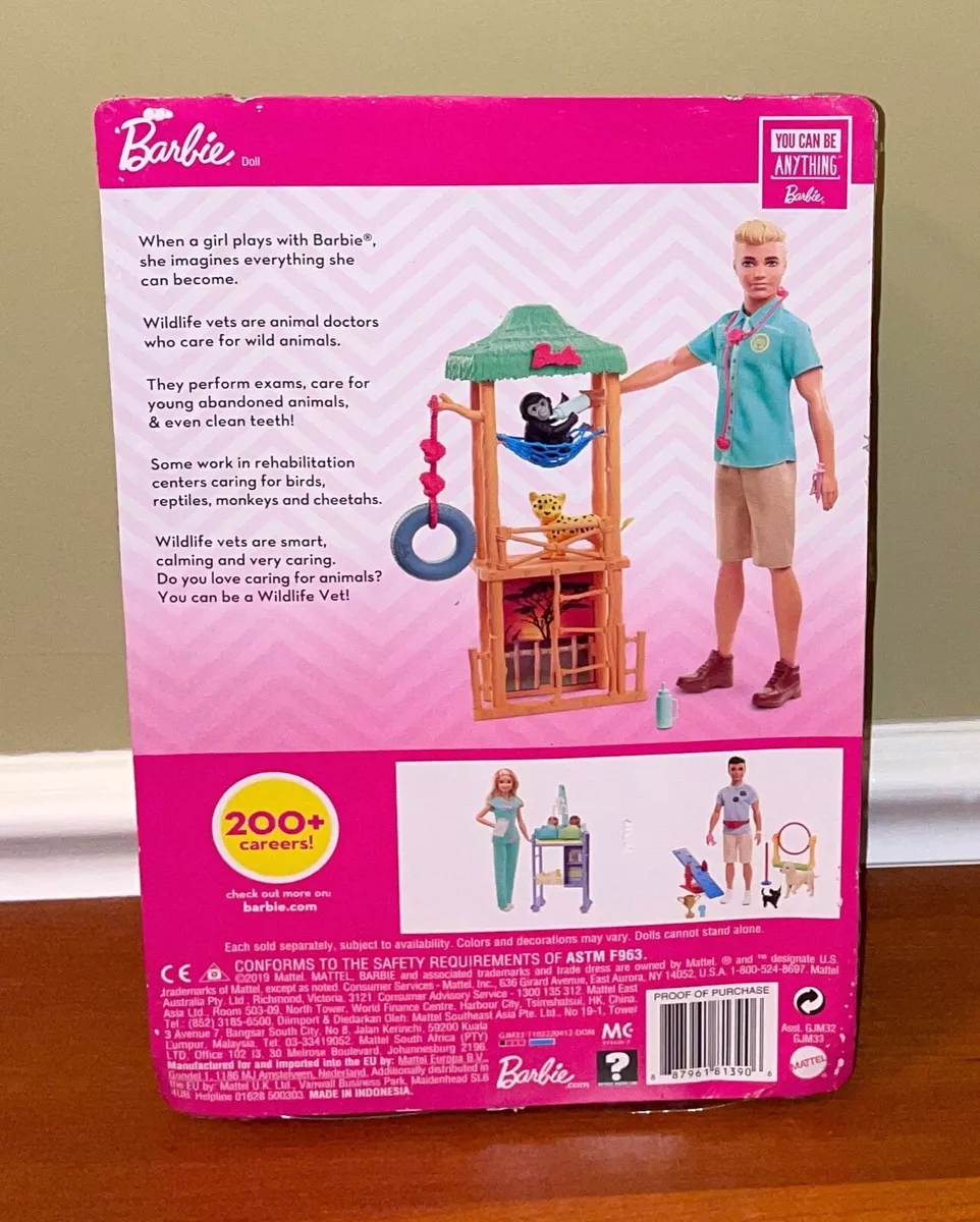 Wildlife vet ken doll clearance