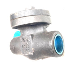 VOGT SW-701 3/4" Class 800 (1975 WOG) A105N Piston Check Valve Socket Weld Ends