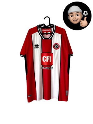 Sheffield Unitedユニフォーム 2023 2024 Sheffield United England UK Errea Home Kit Soccer Jersey