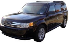 AVS 3M Tape-On Smoke Rain Guards Vent Visors Shade for 2009-2019 Ford Flex