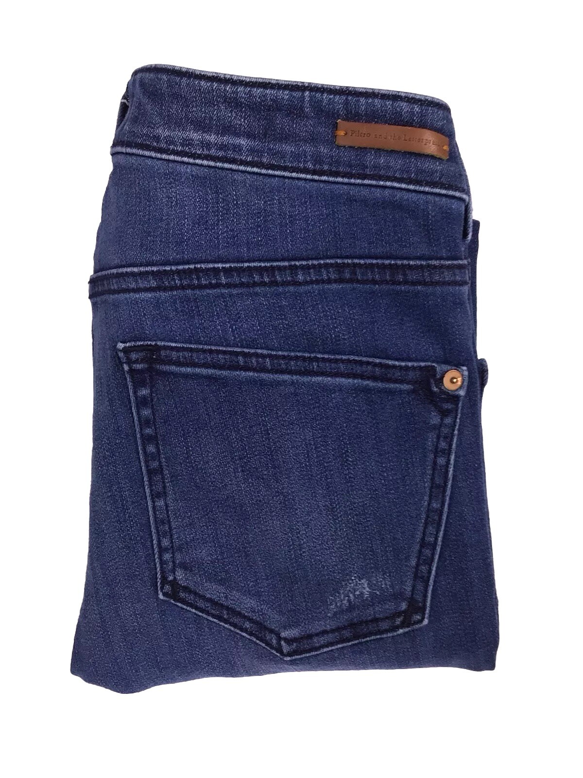 Pilcro and The Letterpress Anthropologie High Rise Skinny Jeans Women's Size 27