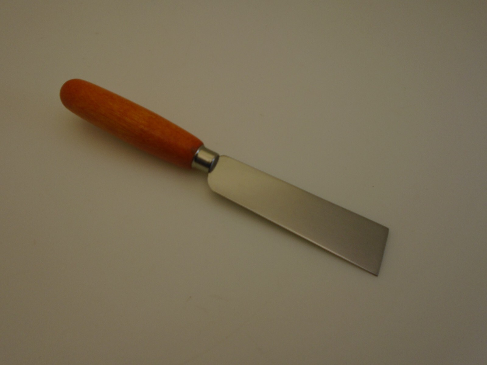 Hyde USA 4-inch Semi Stiff Blade Hi Carbon Square Tip Shop Knife Wood Handle