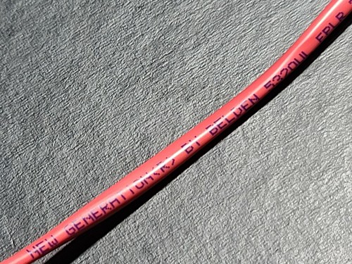 Belden Wire 5320UL 18/2C Solid Riser Fire Alarm Cable FPLR Red /100ft - Picture 2 of 7