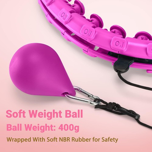 Effortless 34 Knots Smart Waist Exercise Ring for Weight Loss & Fitness - Picture 6 of 8