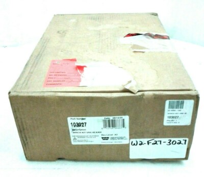 WARN WINCH KIT VRX 45 KAW REV LEVEL A3  PART #103027 