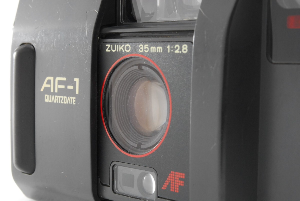 Near MINT] Olympus AF-1 QUARTZDATE Point & Shoot 35mm Film