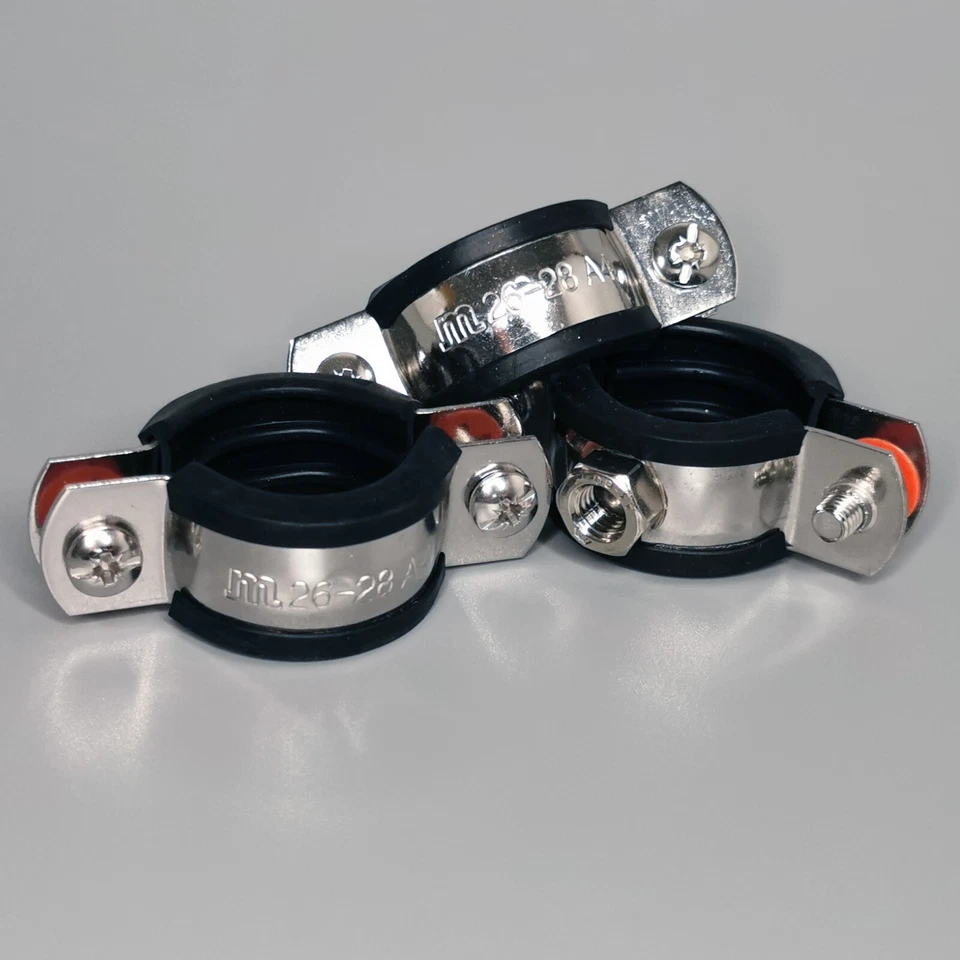 Edelstahl V4A Schraubrohrschellen Rohrschellen V2A Stockschrauben PG Rohr A4 A2