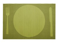 Tischset GrüN 2 StüCk Platzset Tischmatte Platzmatte Platzdeckchen Abwaschbar