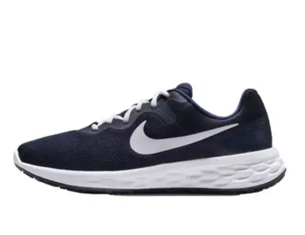 Nike Revolution 6 NN Midnight Navy White Sneakers DC3728-401 Mens